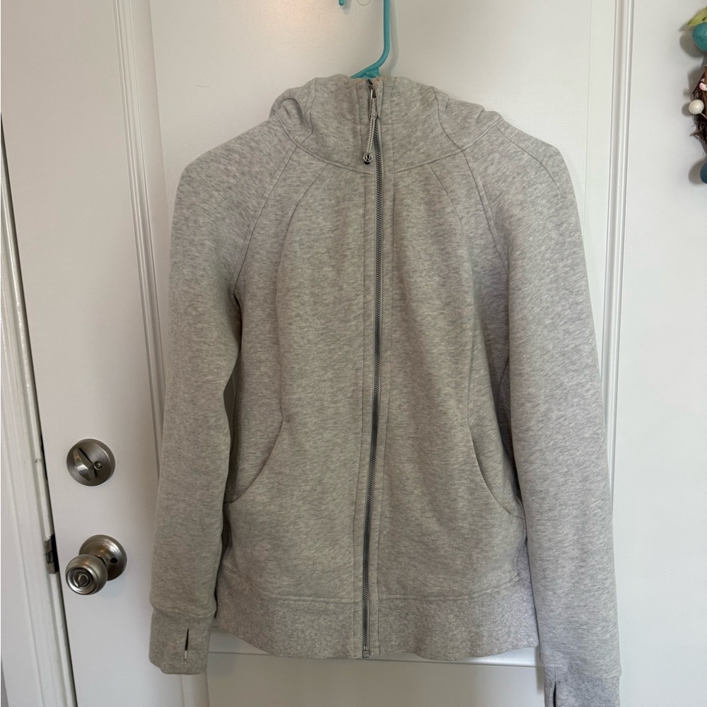 Lululemon Athletica Gray Full-Zip Hoodie